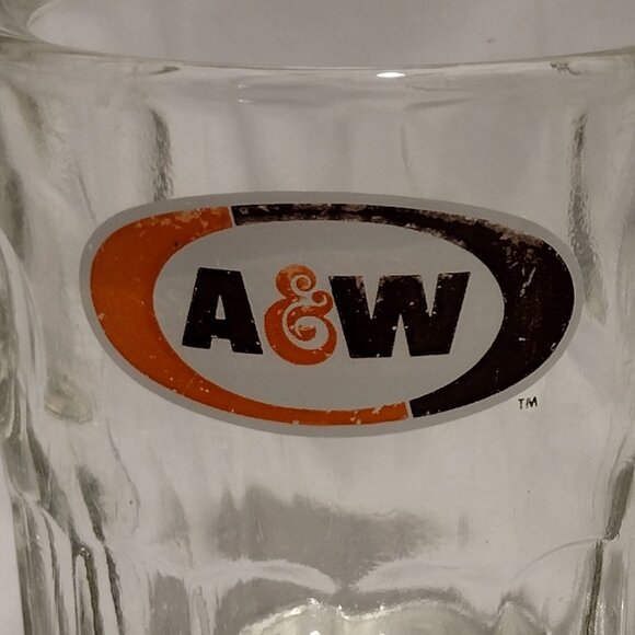 🎬 A & W Small Glass Mug - Picture 2 of 7